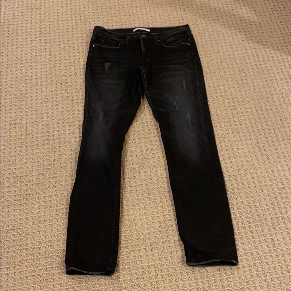 NEW Banana Republic Heritage Black Skinny Jeans